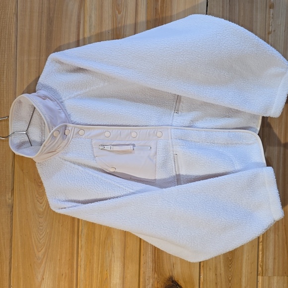 3363 Free People Hit The Slopes Fleece Jacket Sz Med NWT - Picture 2 of 9